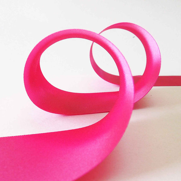 Satin Ribbon - Shocking Pink 72 - Berisfords - 25mm