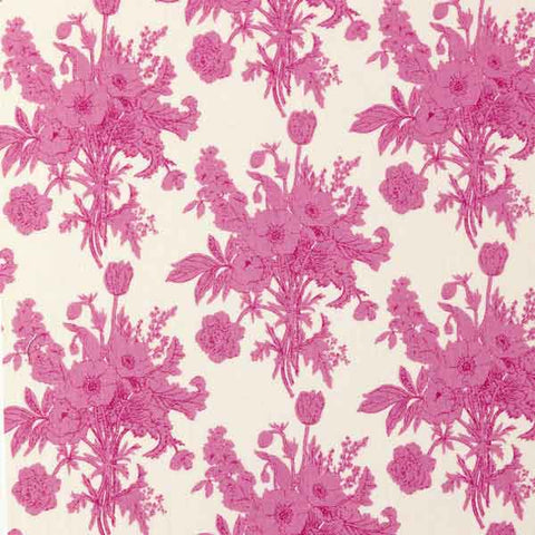 Botanical Plum Cotton Fabric, Cottage Collection, Tilda 481516