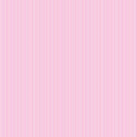 Pinstripe Baby Pink Cotton Fabric Makower 2088/P4 - Basics Collection