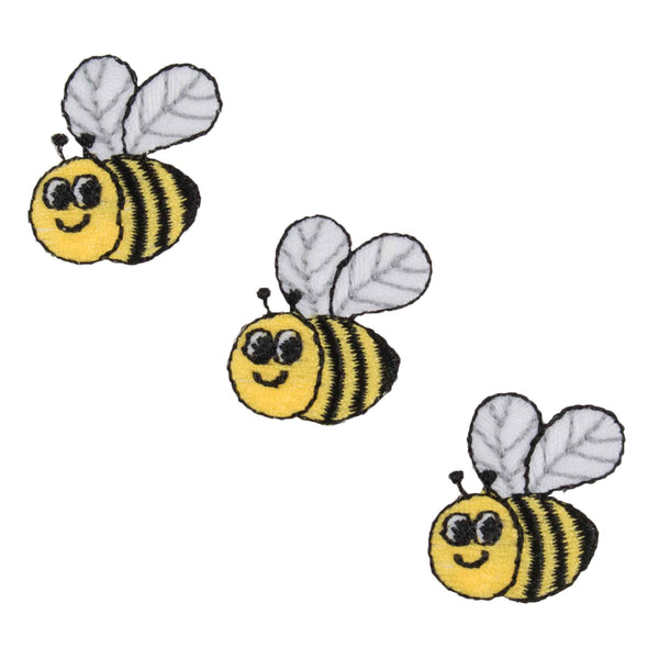 Three Bees Motif Iron or Sew On - Trimits CFM1\004