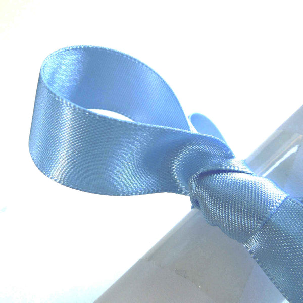 Satin Ribbon - Cornflower Blue 76 - Berisfords - 3mm - 7mm - 10mm - 15mm