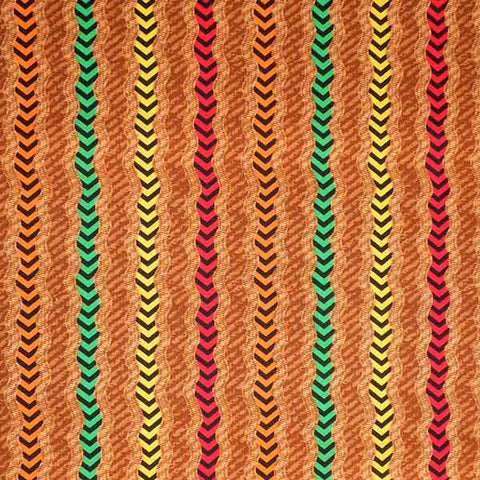 Brown Tyre Tracks Cotton Fabric - Timeless Treasures