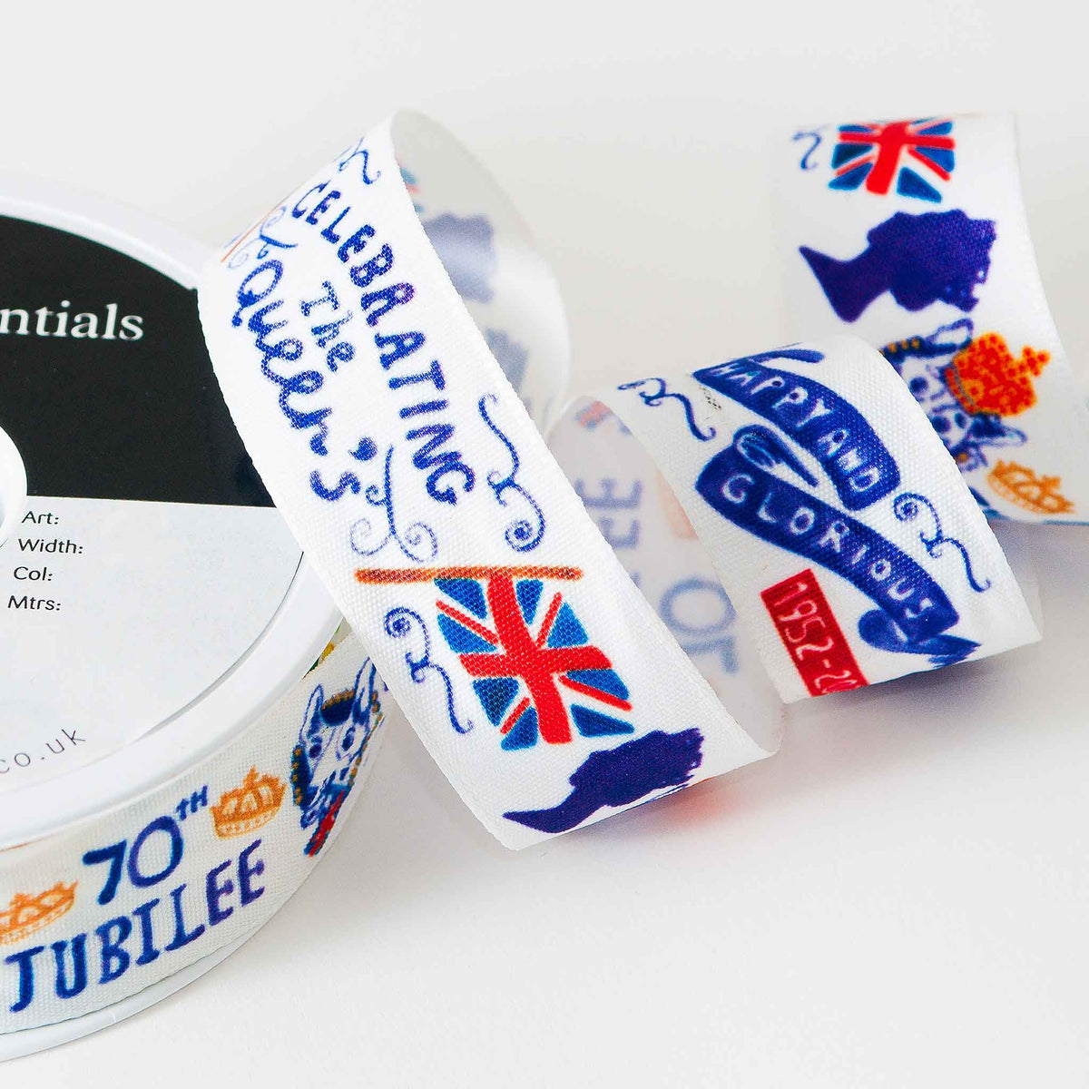 Jubilation Ribons Ribbon - Coronation – Fabric and Ribbon