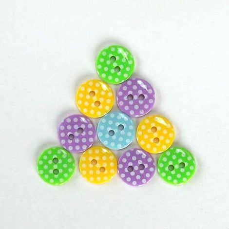 Buttons - Polka Dot