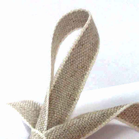 10mm Linen Ribbon by La Stephanoise