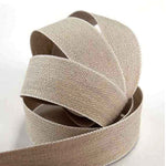 25mm Linen Ribbon by La Stephanoise