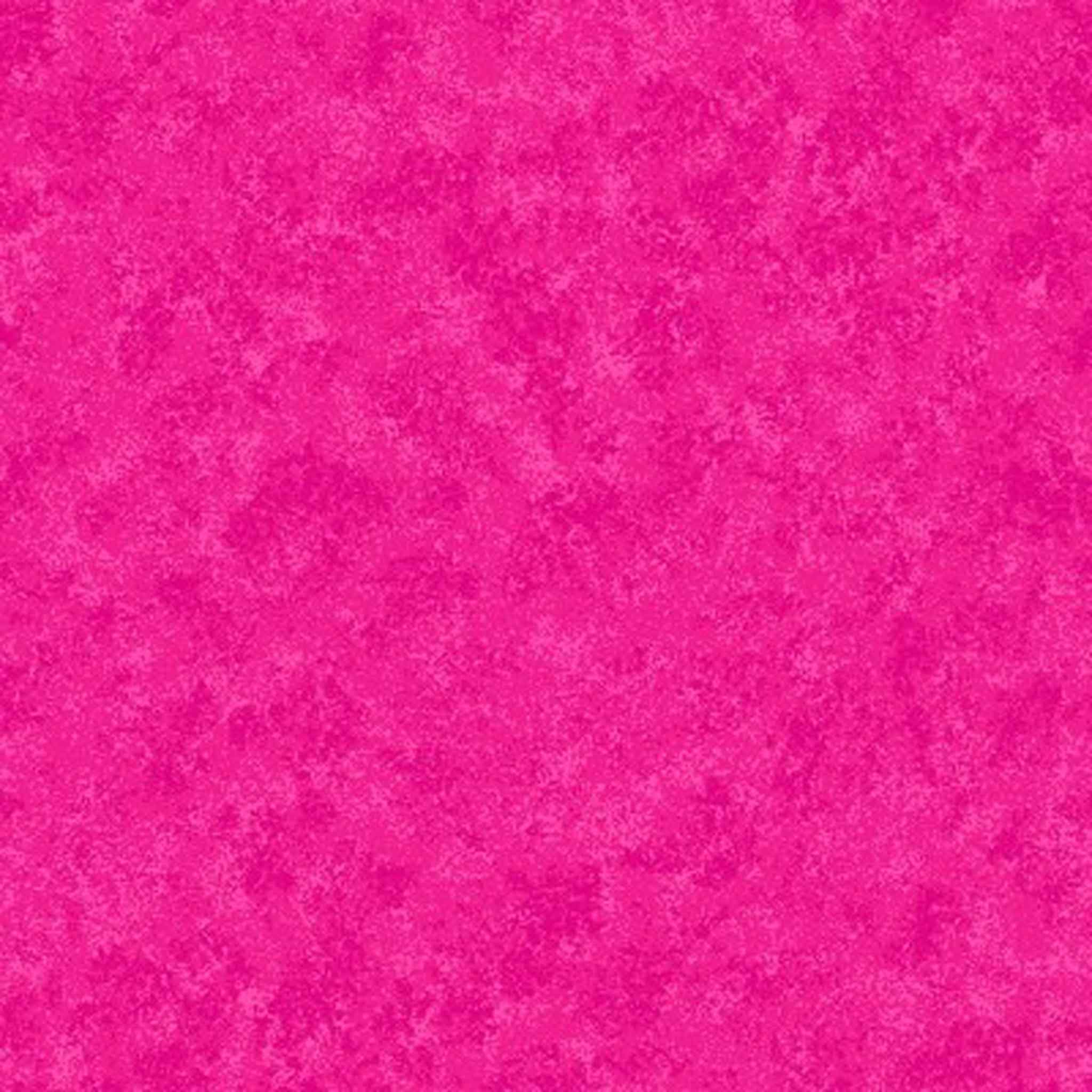 Spraytime - Azalea Pink - Cotton Fabric - Makower 2800/P54