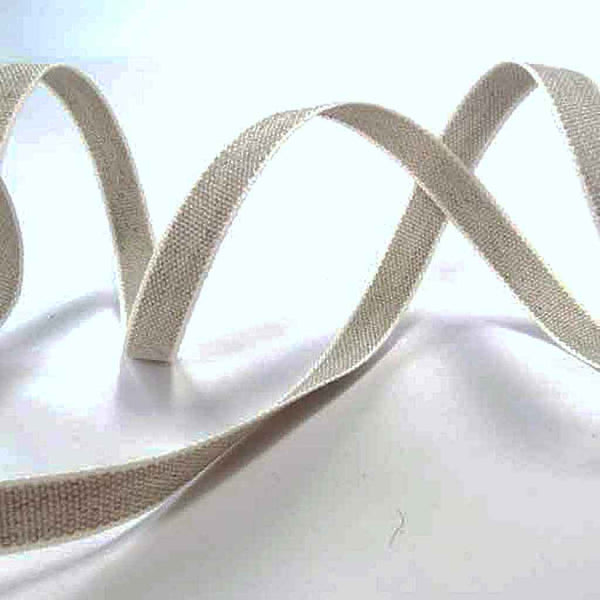 7mm Linen Ribbon by La Stephanoise
