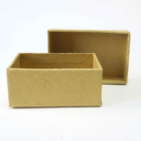 Cardboard Rectangular Gift Boxes with Lids - Pack of 6