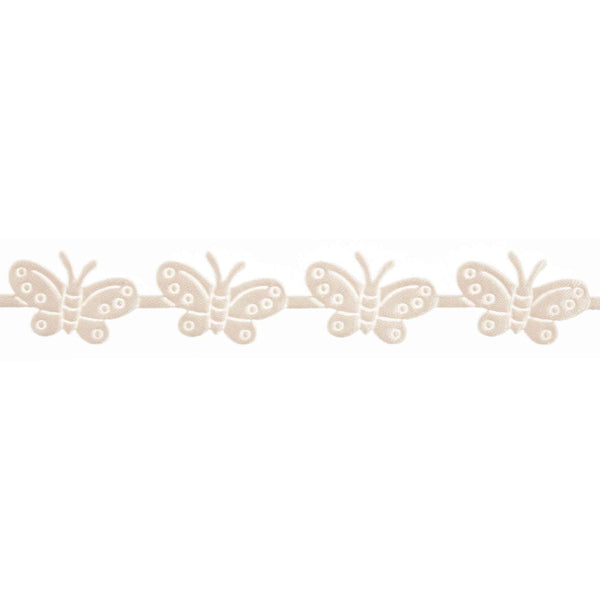 15mm Butterfly Lace Trim - Ivory