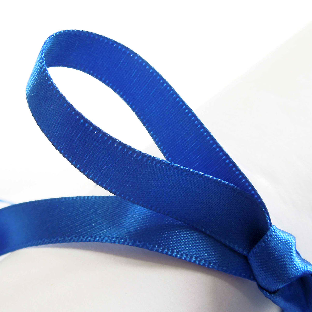 Satin Ribbon - Dark Royal Blue 243 - Berisfords - 15mm – Fabric and Ribbon