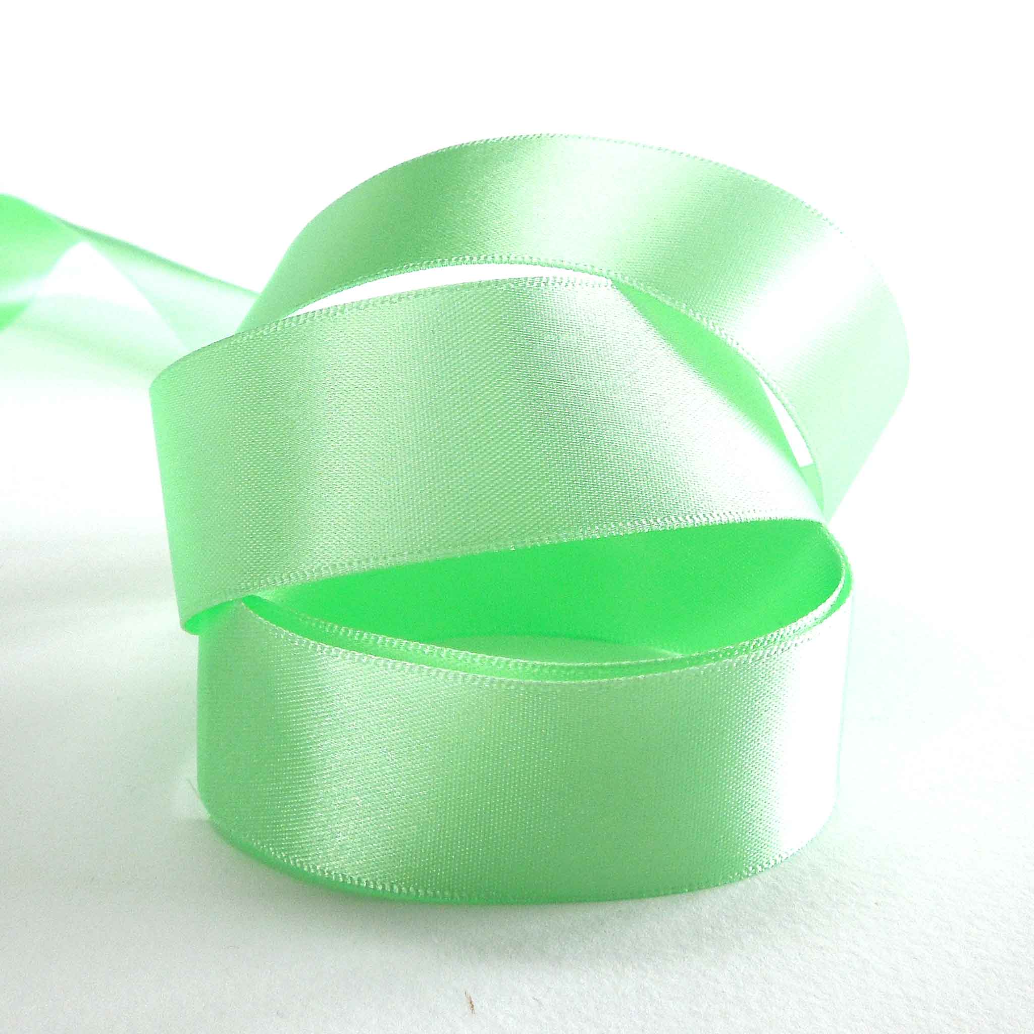 Satin Ribbon - Mint Green 56 - Berisfords - 3mm - 10mm - 25mm