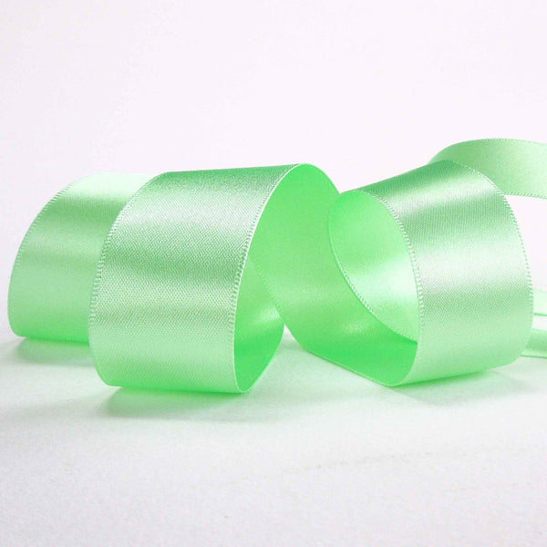 Satin Ribbon - Mint Green 56 - Berisfords - 3mm - 10mm - 25mm