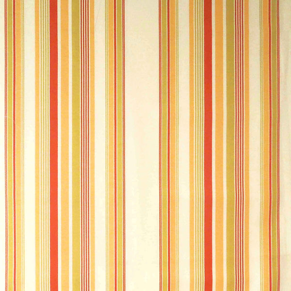 Deckchair Stripe Variable - Gold - Rust - Green - Furnishing Fabric
