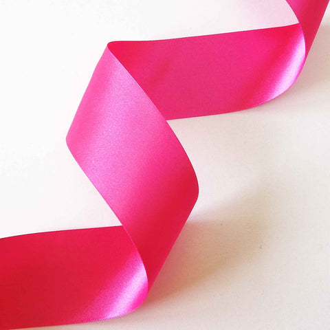 Satin Ribbon - Shocking Pink 72 - Berisfords - 25mm