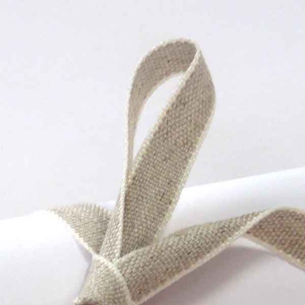 16mm Linen Ribbon by La Stephanoise