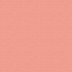 Linen Texture - Blossom - Pink Cotton Fabric - Makower 1473/P23