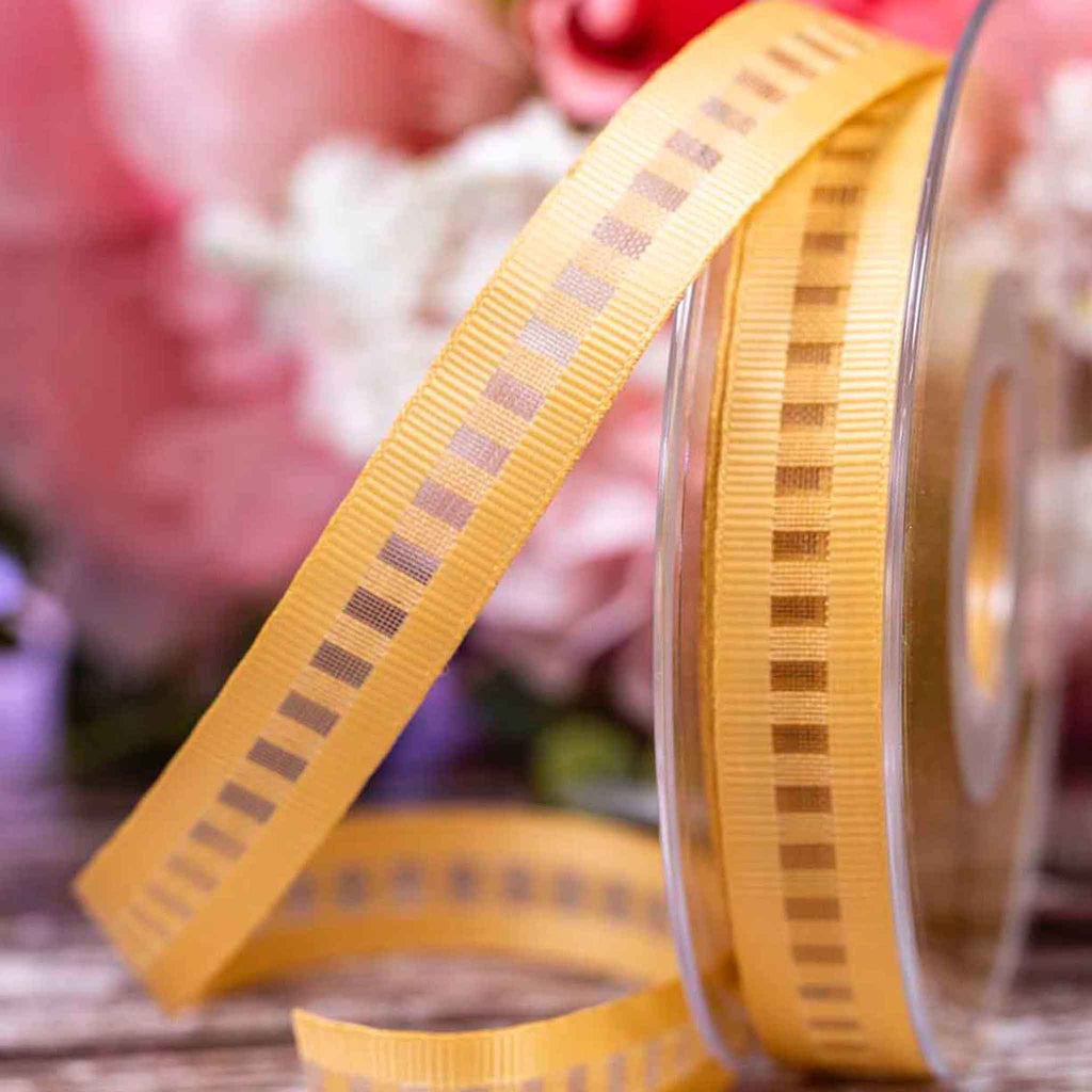 Ladder Ribbon - Honey Gold - Berisfords - 15mm - 25mm – Fabric and Ribbon