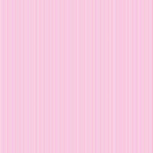 Pinstripe Baby Pink Cotton Fabric Makower 2088/P4 - Basics Collection