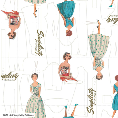All Dressed Up Patterns - Simplicity Vintage – 2829-05