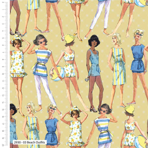 At The Beach Outfits - Simplicity Vintage – 2930-03