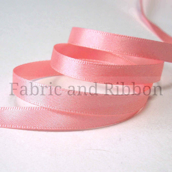 Satin Ribbon Dark Rose Pink 401- Berisfords 7mm - 25mm