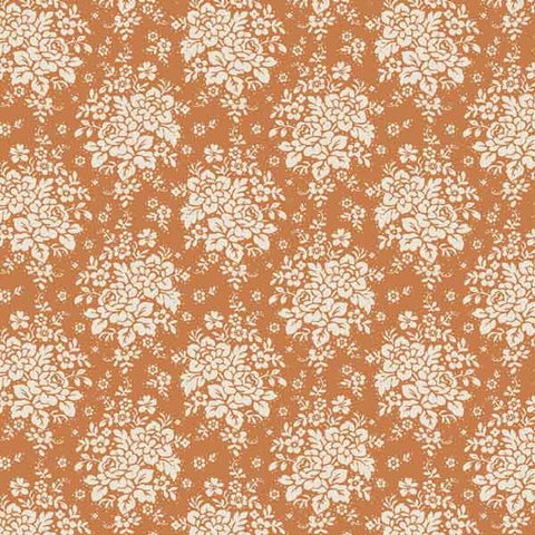 Audrey Honey Yellow Cotton Fabric, Spring Diaries Collection, Tilda 481091