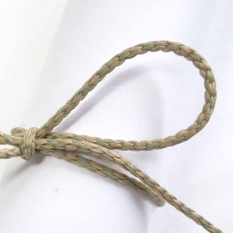 2mm Rustic Twine Cloudy Sage Green Natural - Berisfords