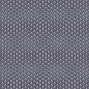 Deco Daisy Blueberry Cotton Fabric - Andover Fabrics 425/B - Everlasting Collection