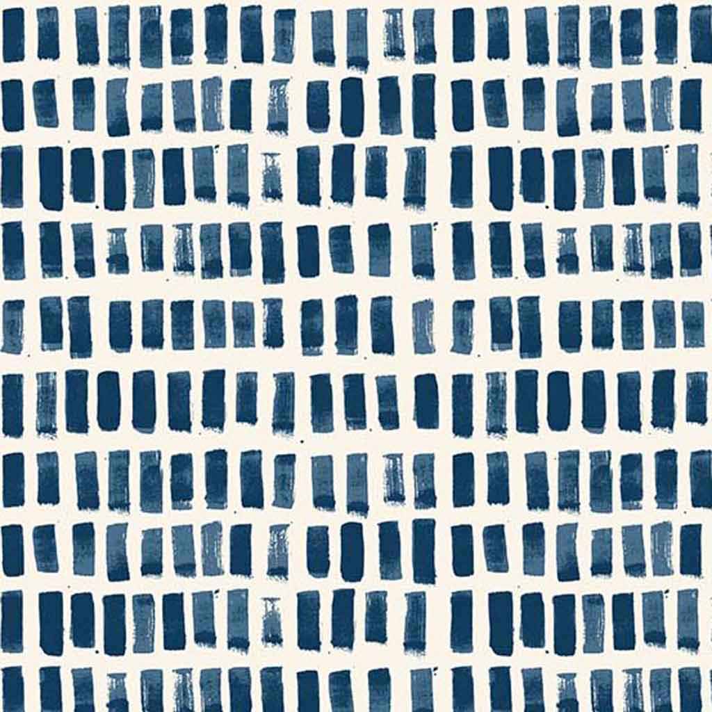 Brush Strokes Cotton Fabric Blue Andover Fabrics 9172/B - Home by Sarah Golden