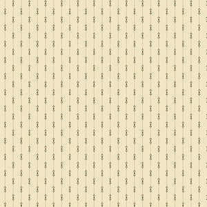 Shirting Stripe Biscuit Cotton Fabric - Andover Fabrics 9882/L1 - Bella Rose