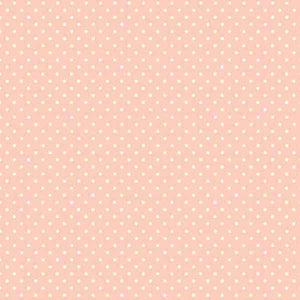 Spot On Cheeky Pink Cotton Fabric Makower 830/P1 - Basics Collection