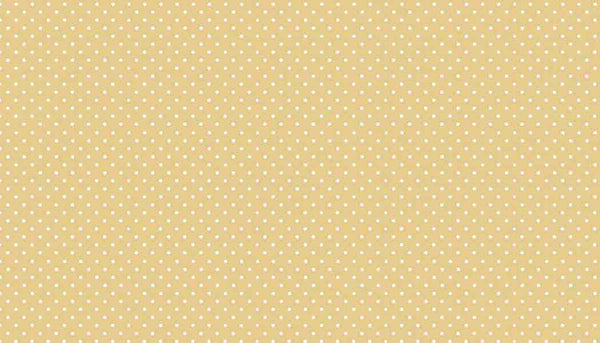 Spot On Dark Cream Cotton Fabric Makower 830/Q - Basics Collection