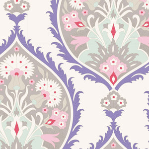 Flowerleaf Sand Cotton Fabric, Bon Voyage Collection, Tilda 100245