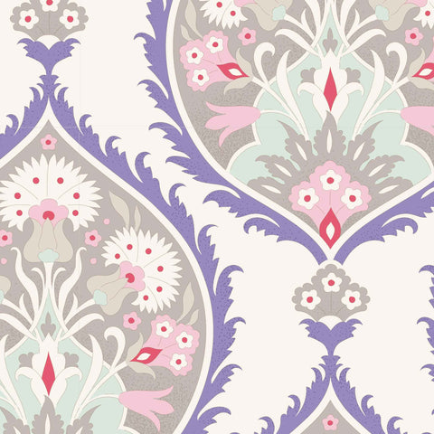 Flowerleaf Sand Cotton Fabric, Bon Voyage Collection, Tilda 100245