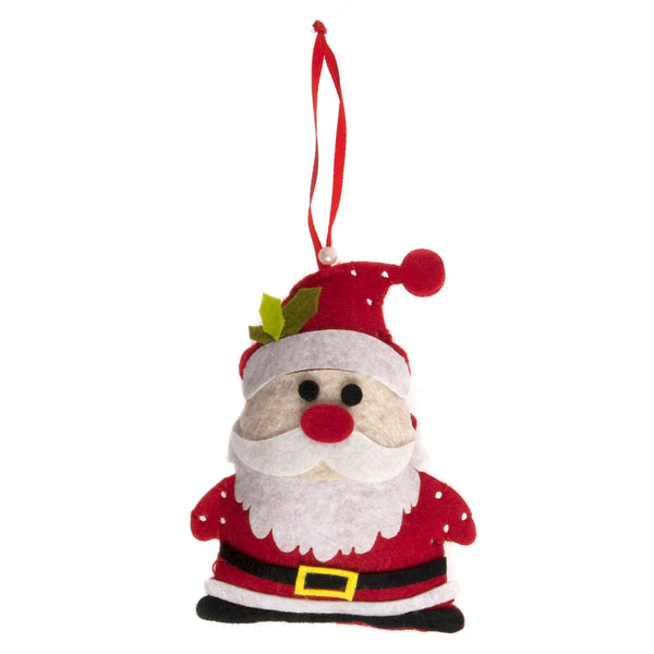 Felt Decoration Kit Santa Christmas - Trimits GCK007