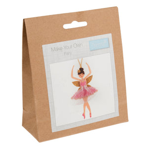 Felt Decoration Kit Sugar Plum Fairy Christmas - Trimits GCK107