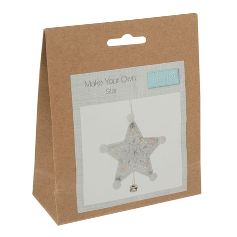 Felt Decoration Kit Star -Christmas - Trimits GCK139