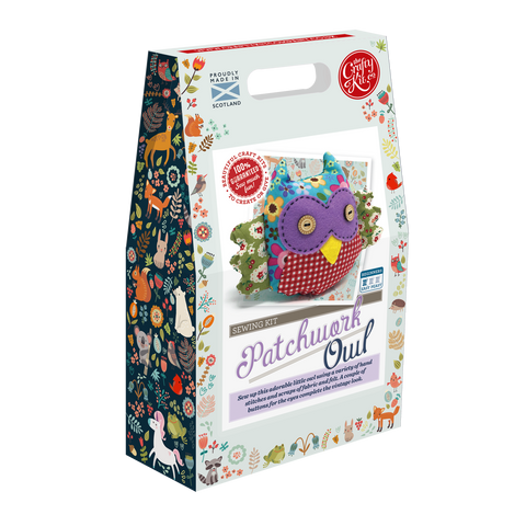 Patchwork Owl Sewing - The Crafty Kit Company