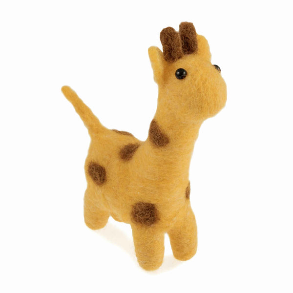 Needle Felting Giraffe Kit, Make Your Own Giraffe, TCK001