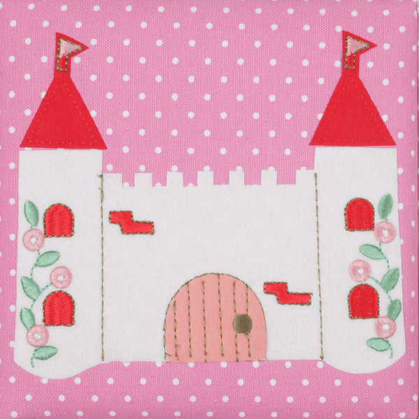 Sewing Box Small Square Fantasy Castle - Hobby Gift MRSE\493