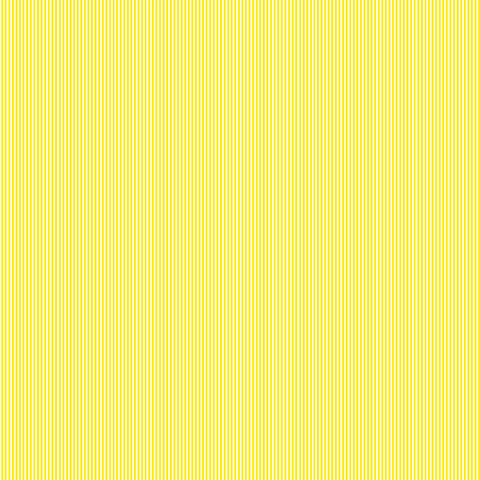 Pinstripe Lemon Yellow Cotton Fabric Makower 2088/Y - Basics Collection