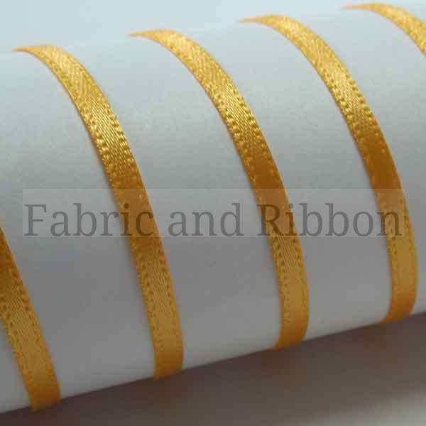 Satin Ribbon Gold 37 Berisfords - 3mm