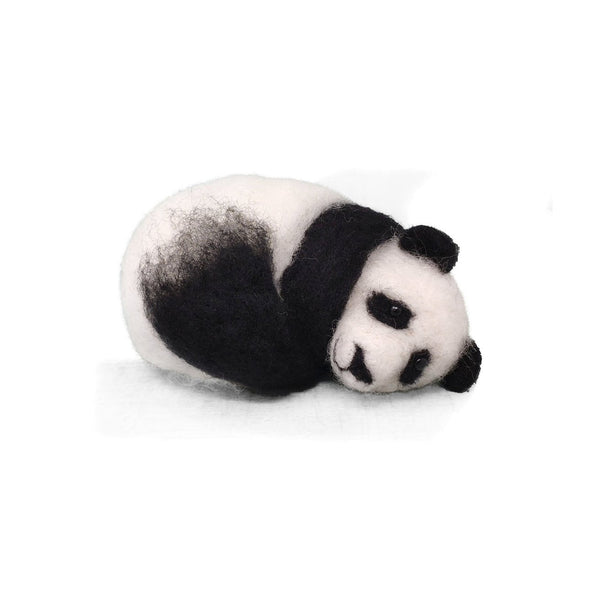 Sleepy Panda Needle Felting - The Crafty Kit Company