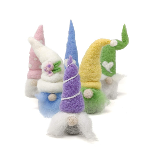 Spring Gnomes Needle Felting - The Crafty Kit Company