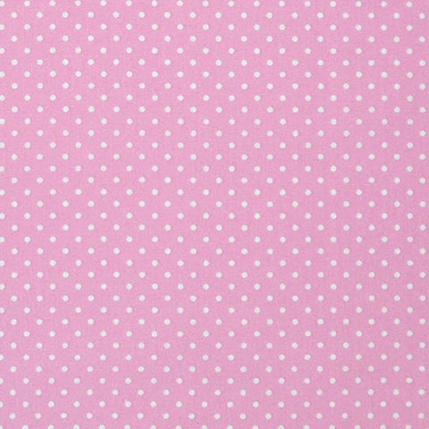 Small Polka Dot Bubblegum Pink - Cotton Fabric