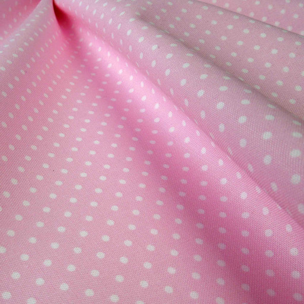 Small Polka Dot Baby Pink - Cotton Fabric