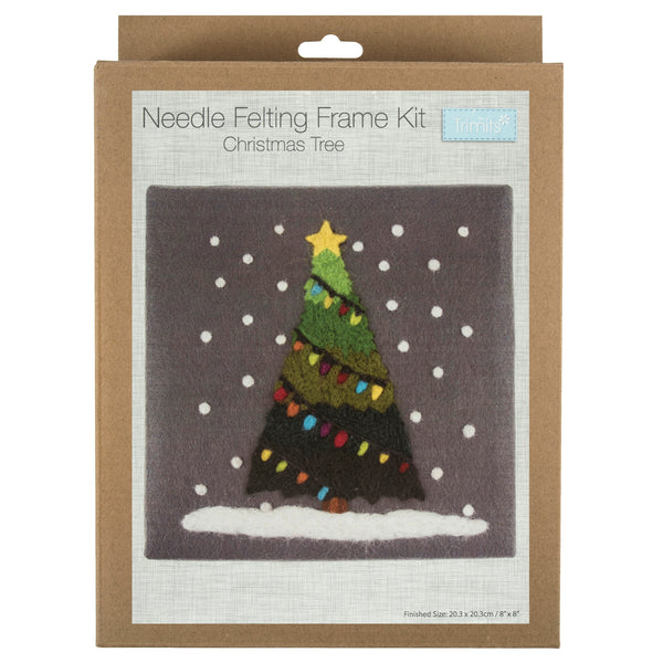 Needle Felting Frame Kit Christmas Tree - Trimits GCK013