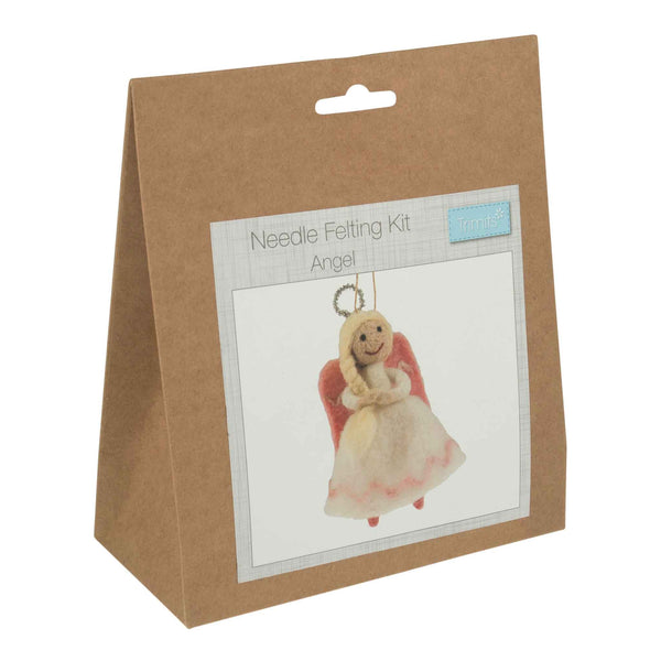 Needle Felting Fairy Kit, Make Your Own Xmas Fairy, TCK021