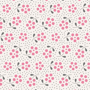 Tilda Meadow Pink Cotton Fabric Basics Collection - TD130082